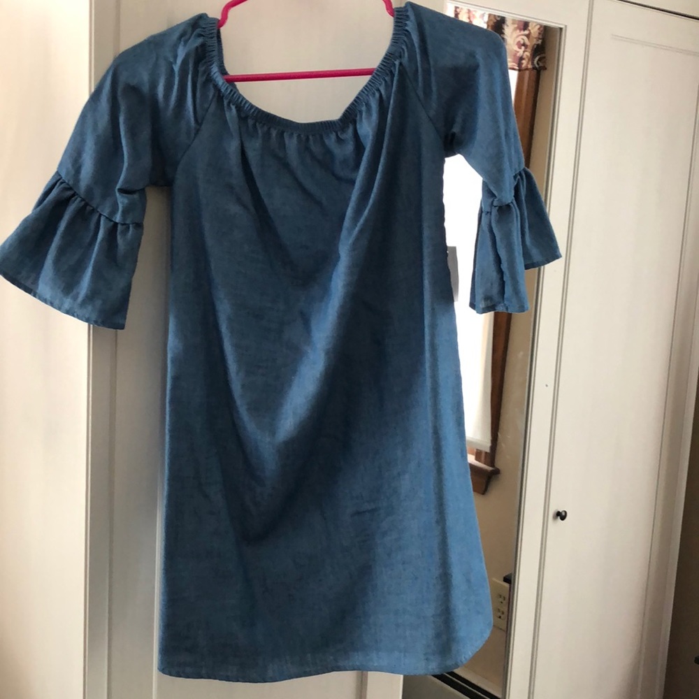 NWT Jean off the shoulder dress